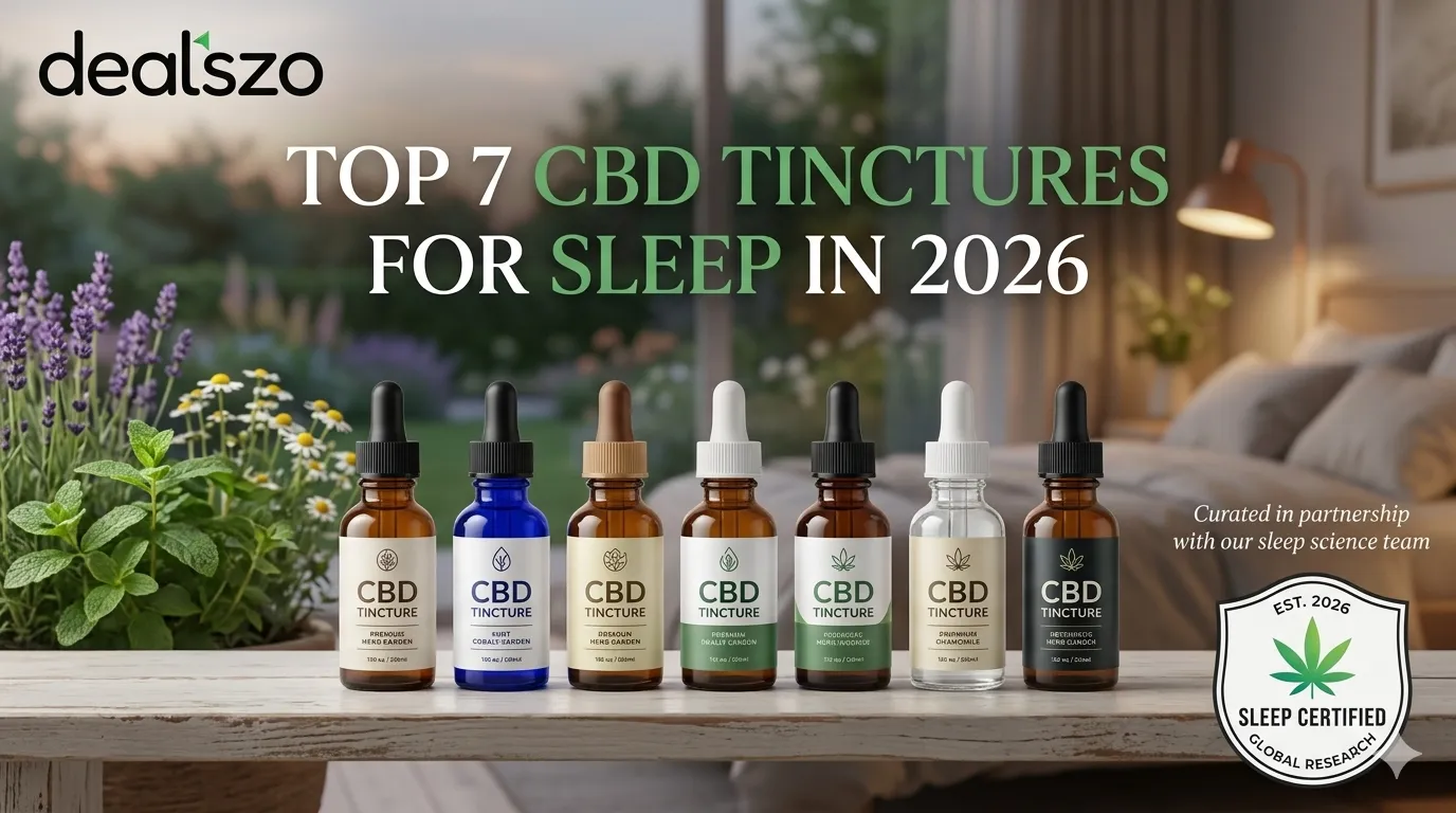 Best CBD Tinctures for Deep Sleep in 2026: Where to Buy & Save
