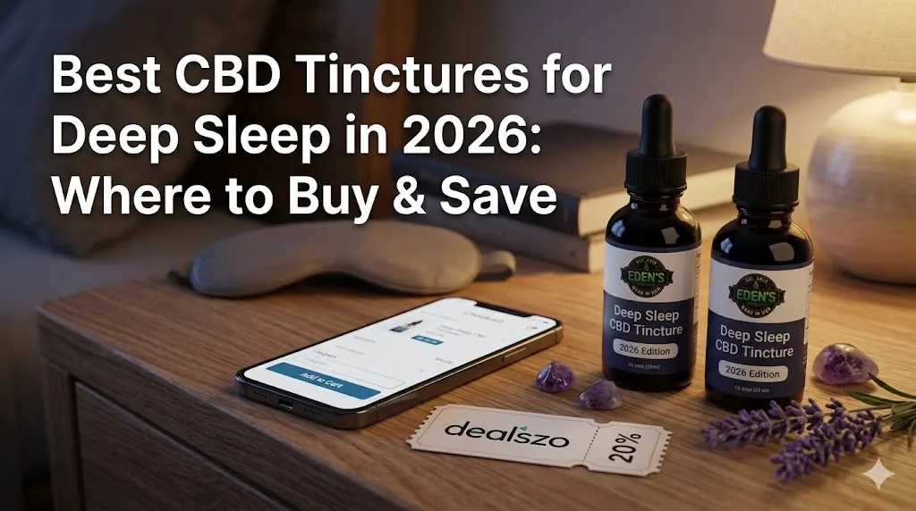 Best CBD Tinctures for Deep Sleep in 2026: Where to Buy & Save