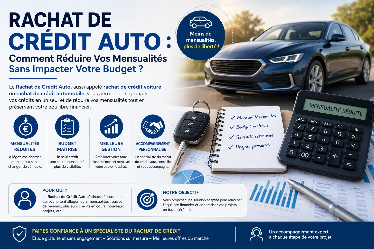Rachat de Crédit Auto : Comment Réduire Vos Mensualités Sans Impacter Votre Budget ?