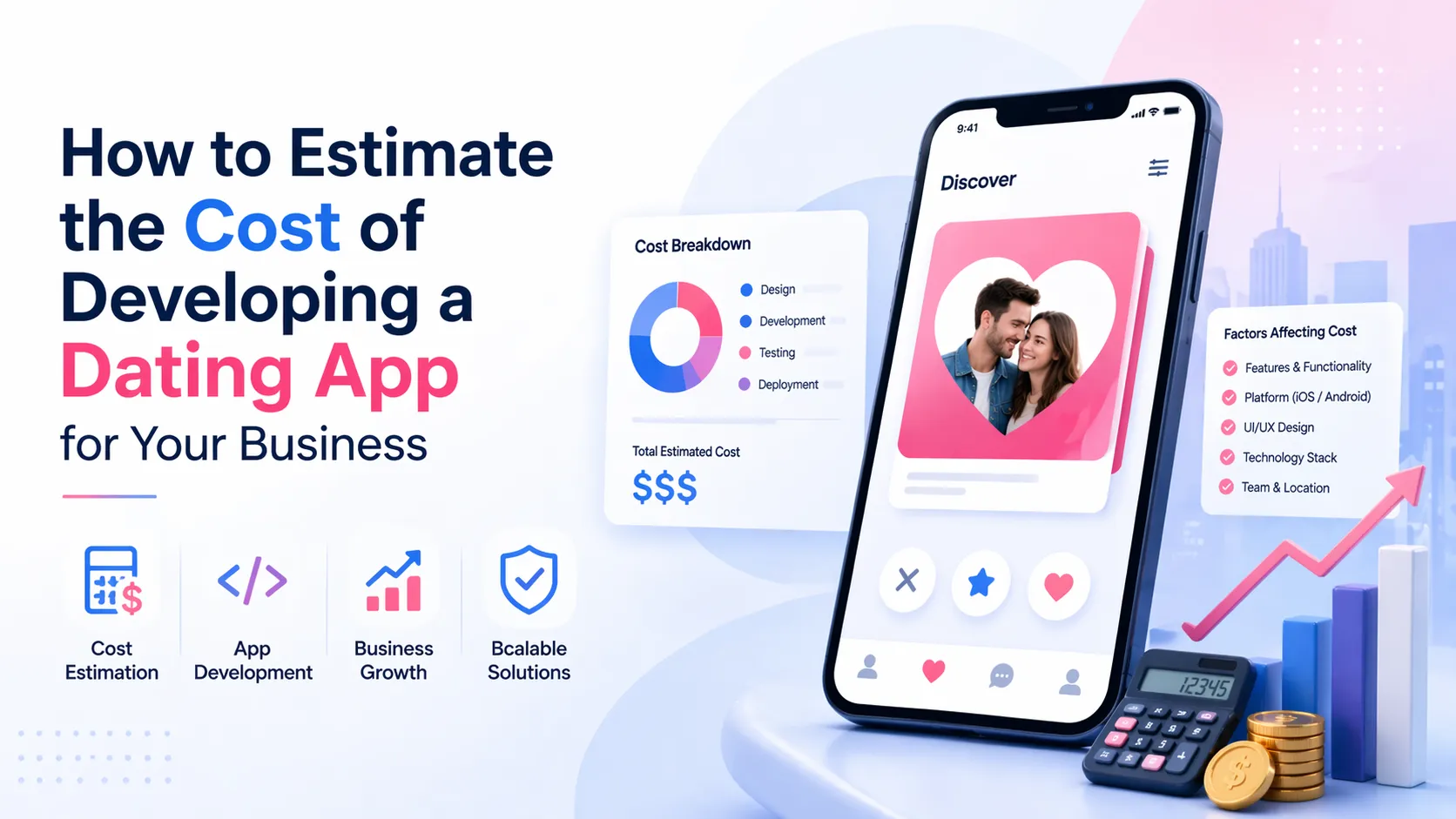How to Estimate the Cost of Developing a Dating App for Your Business