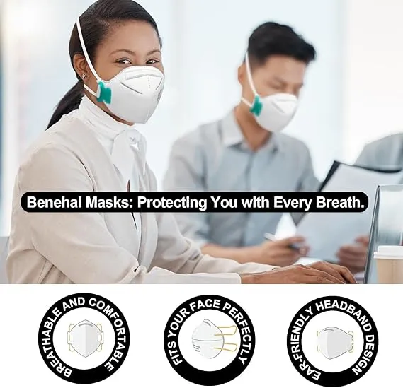 NIOSH Approved Black N95 Masks for Professional Use