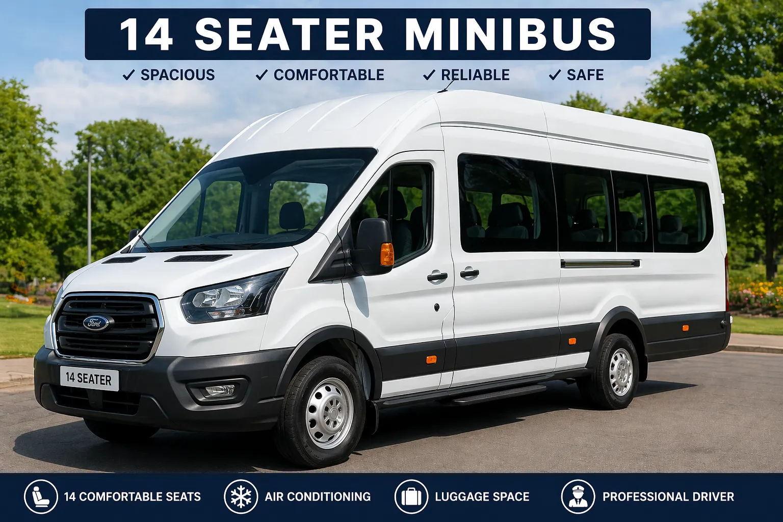 Choosing a 14 Seater Minibus for Group Travel