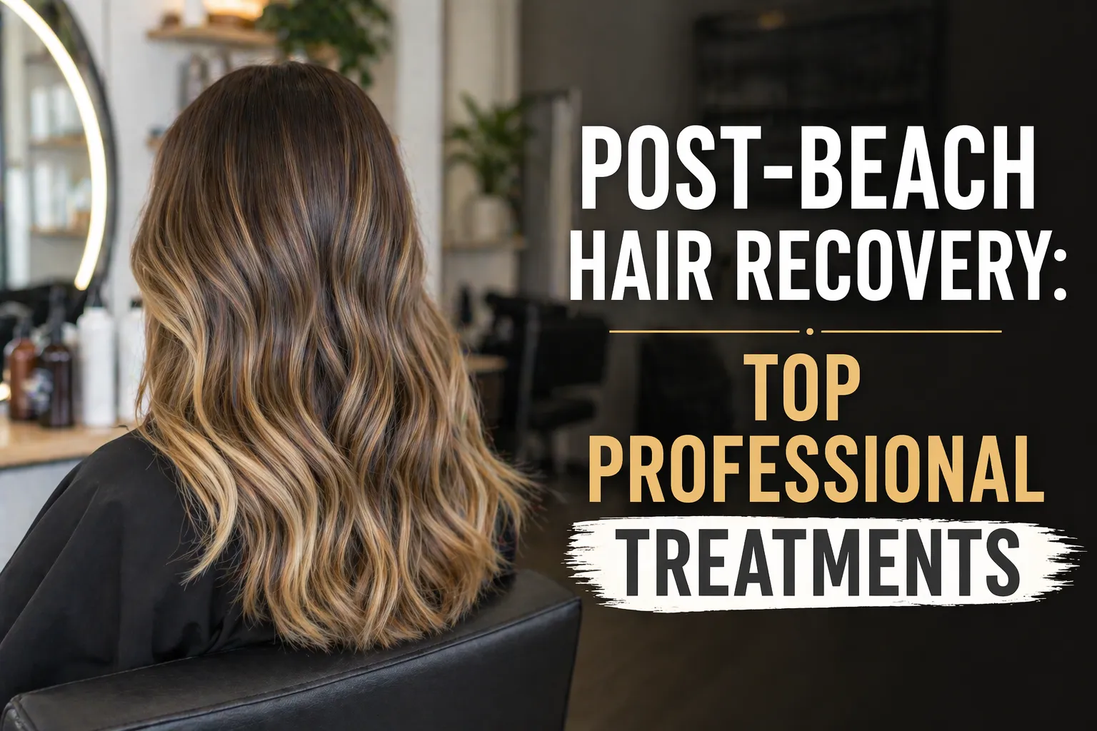 Post-Beach Hair Recovery: Top Professional Treatments