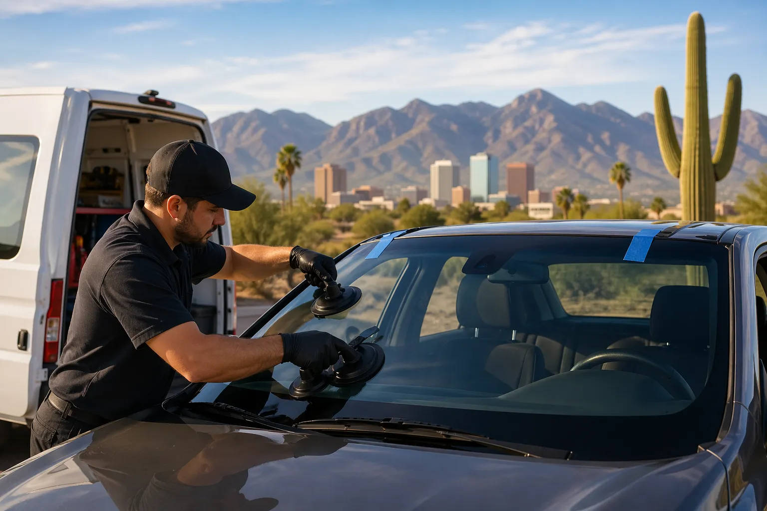 Windshield Replacement in Tucson: What Drivers Actually Experience