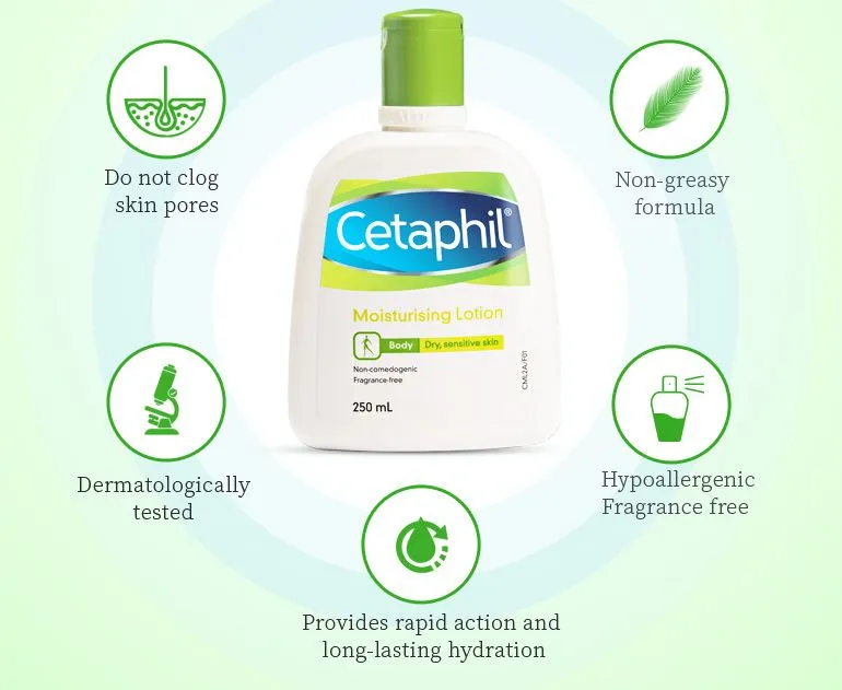 Key Ingredients Found in Cetaphil Moisturizers