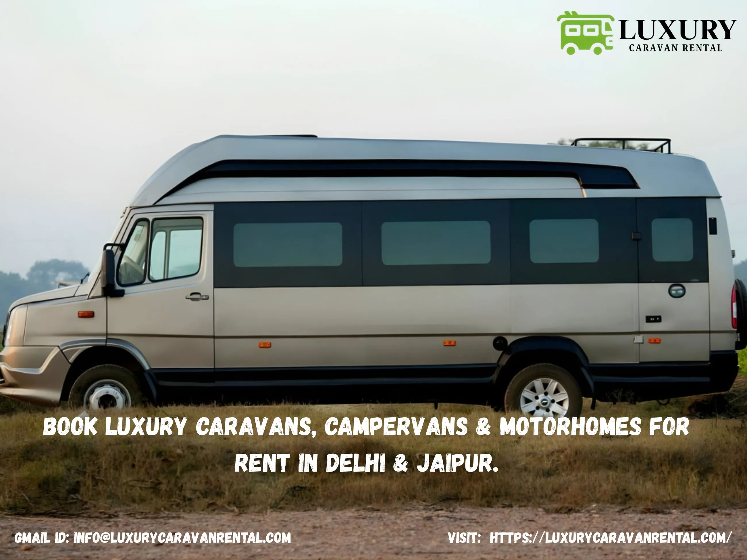 Luxury Caravan Rental | Rent a Camper Van Delhi Today