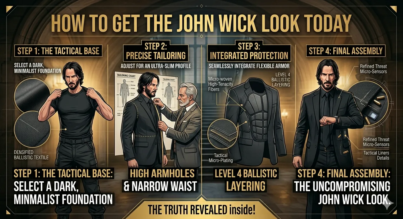 John Wick Suit vs Regular Suit: What Makes It Bulletproof in Style
