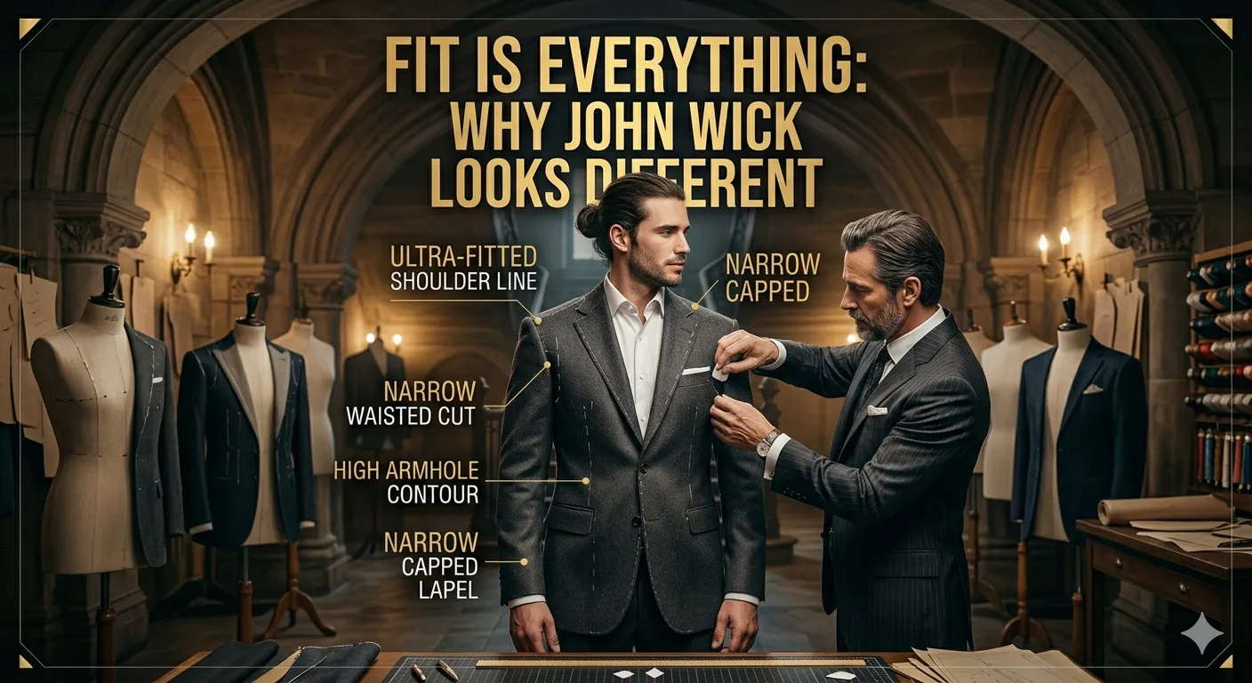 John Wick Suit vs Regular Suit: What Makes It Bulletproof in Style