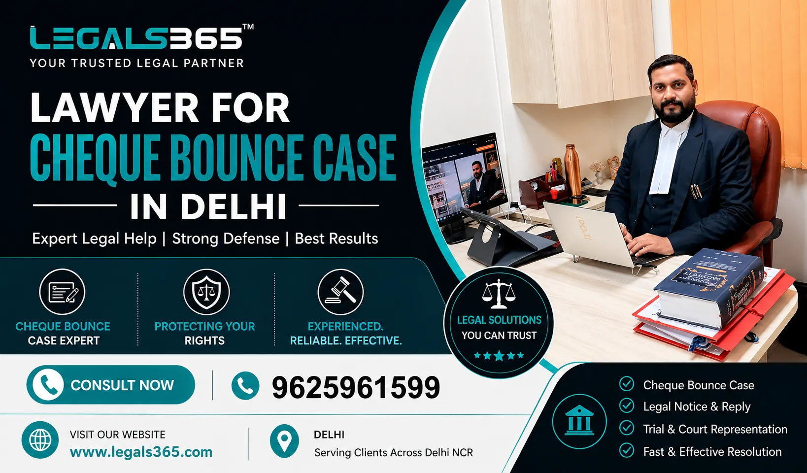 How to Choose Best Lawyer for Cheque Bounce Case in Delhi