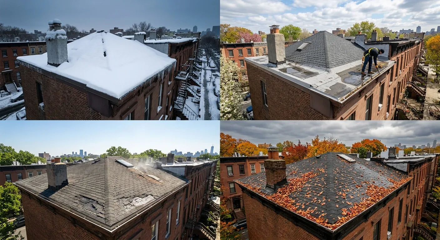 How Seasonal Changes Affect Roof Performance in Brooklyn