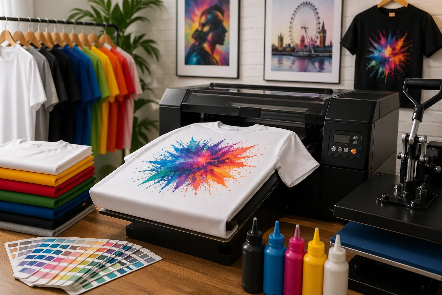 Custom T Shirt Printing London – Complete Guide to Modern Printing Techniques