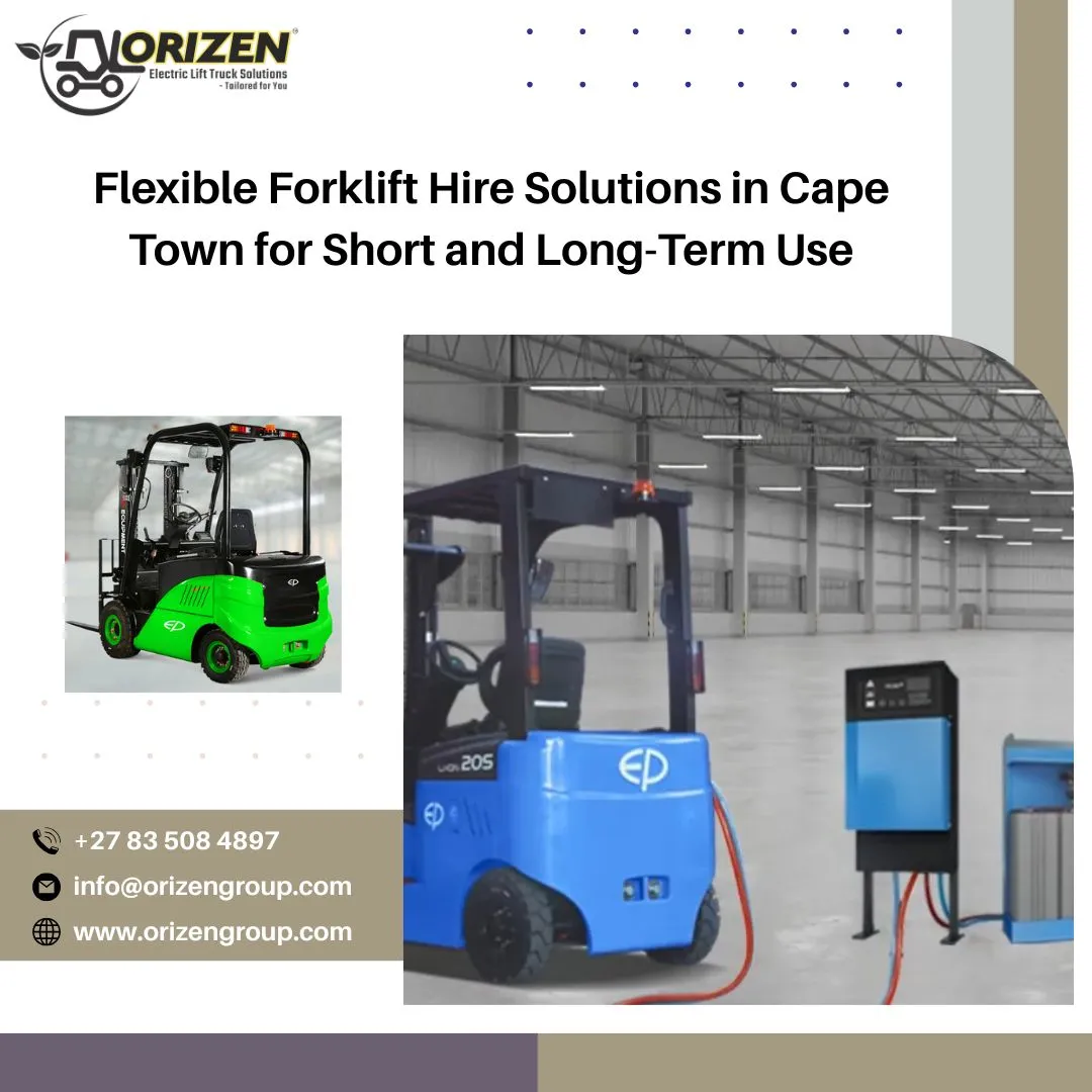 Flexible Forklift Hire Solutions in Cape Town for Short and Long-Term Use