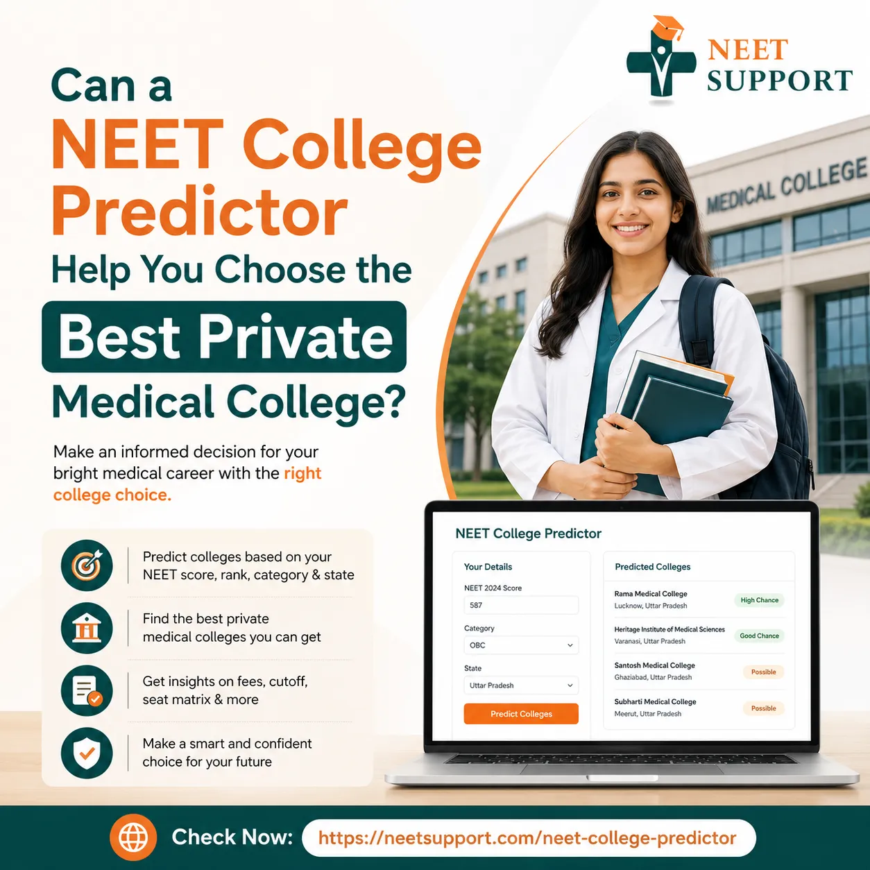 Can a NEET College Predictor Help You Choose the Best Private Medical College?