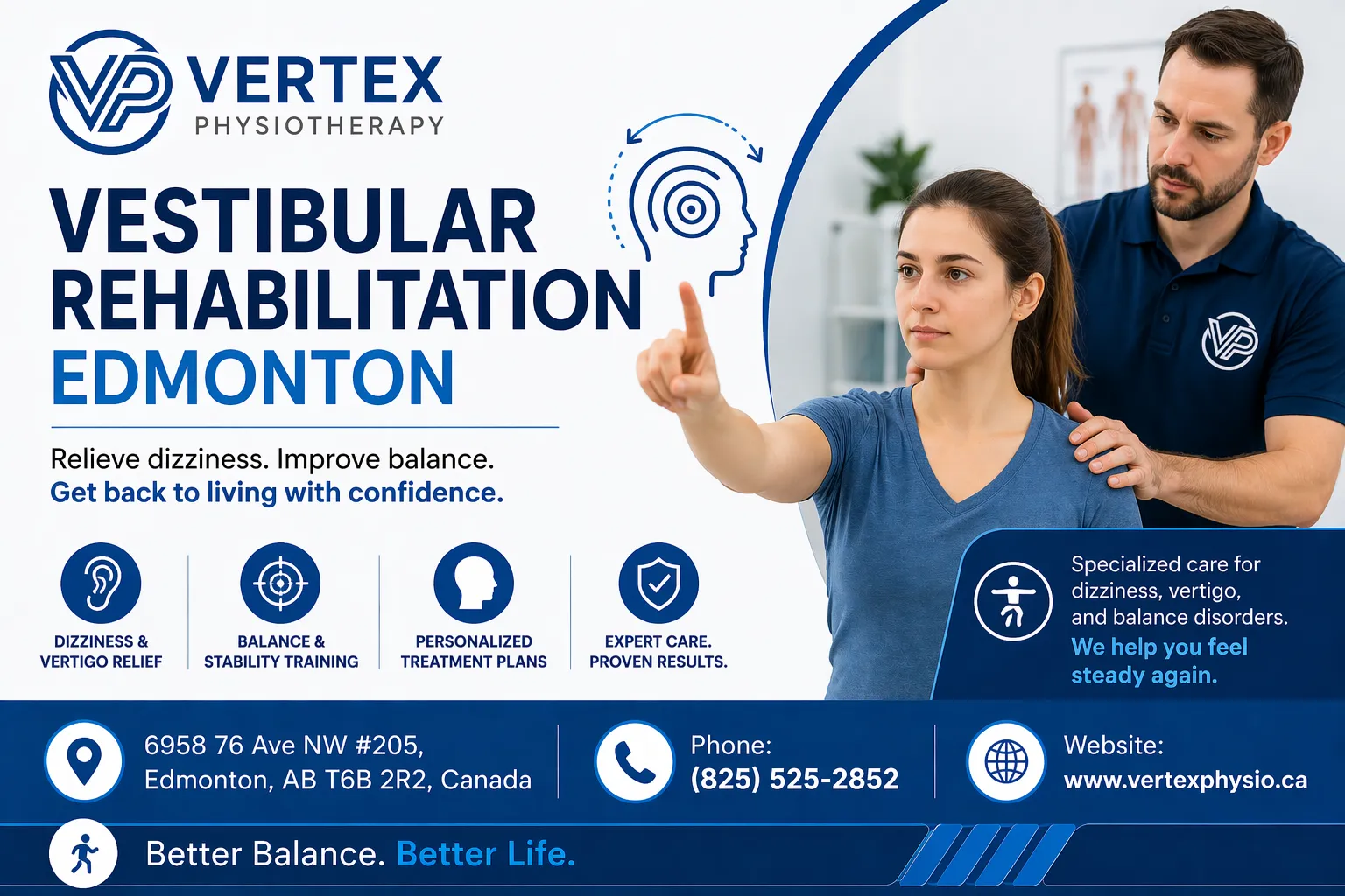 Vertigo Physiotherapy Edmonton Effective Relief for Dizziness and Balance Problems