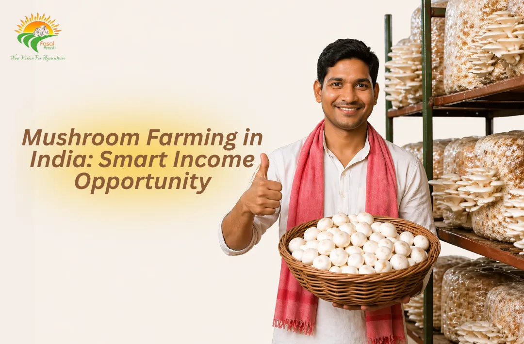 Mushroom Farming in India: Smart Income Opportunity