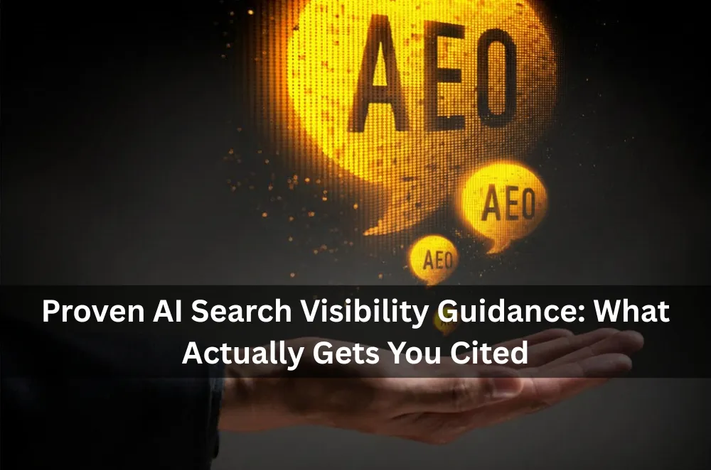 Proven AI Search Visibility Guidance: What Actually Gets You Cited