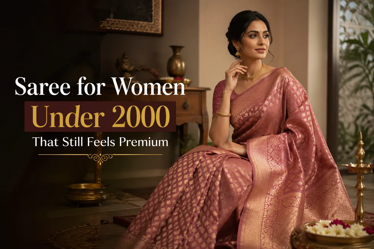 Sarees for Women Under 2000 That Still Feels Premium