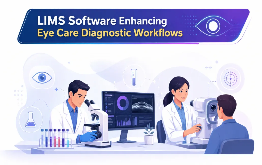 LIMS Software Enhancing Eye Care Diagnostic Workflows