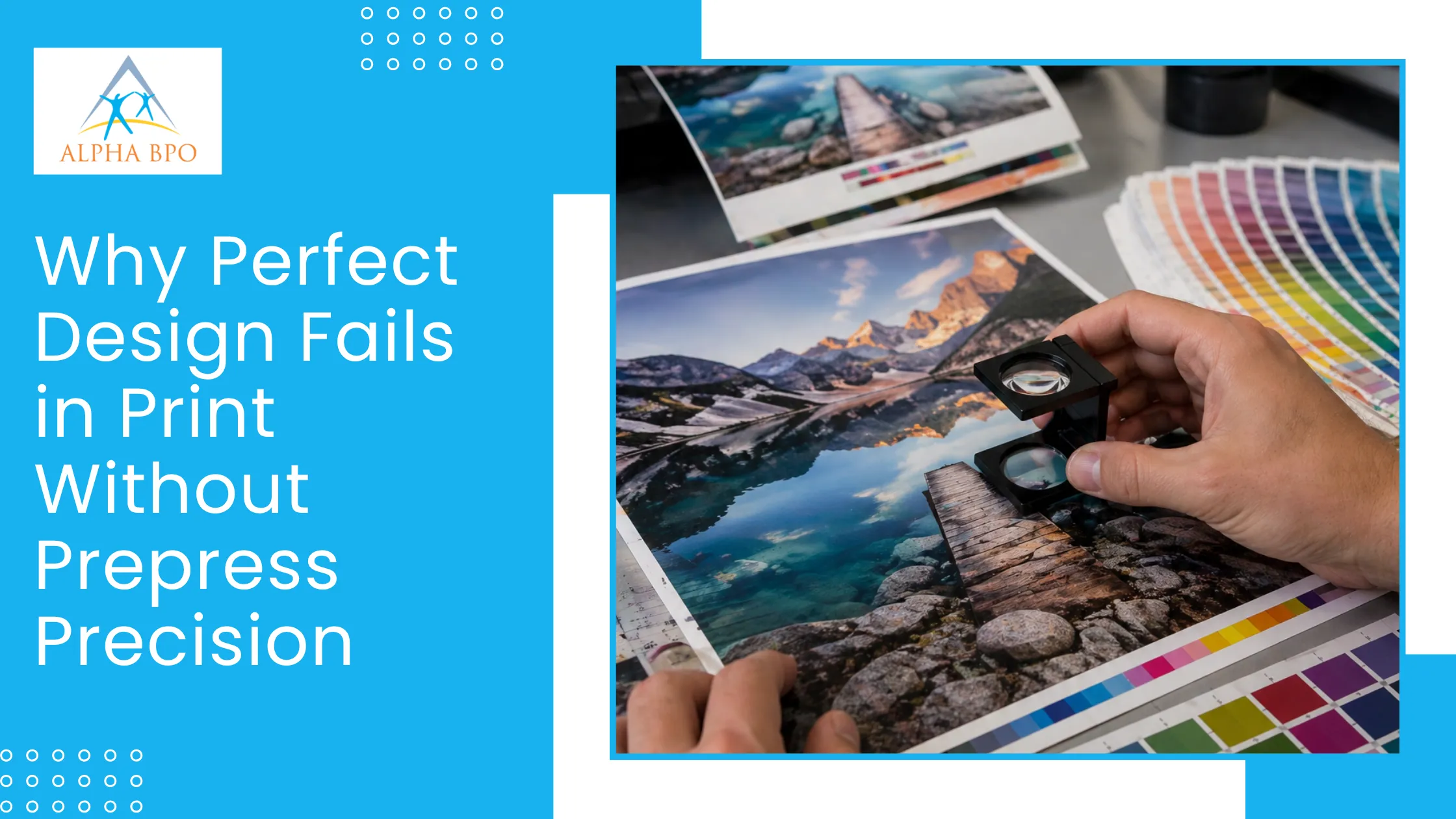 Why Perfect Design Fails in Print Without Prepress Precision