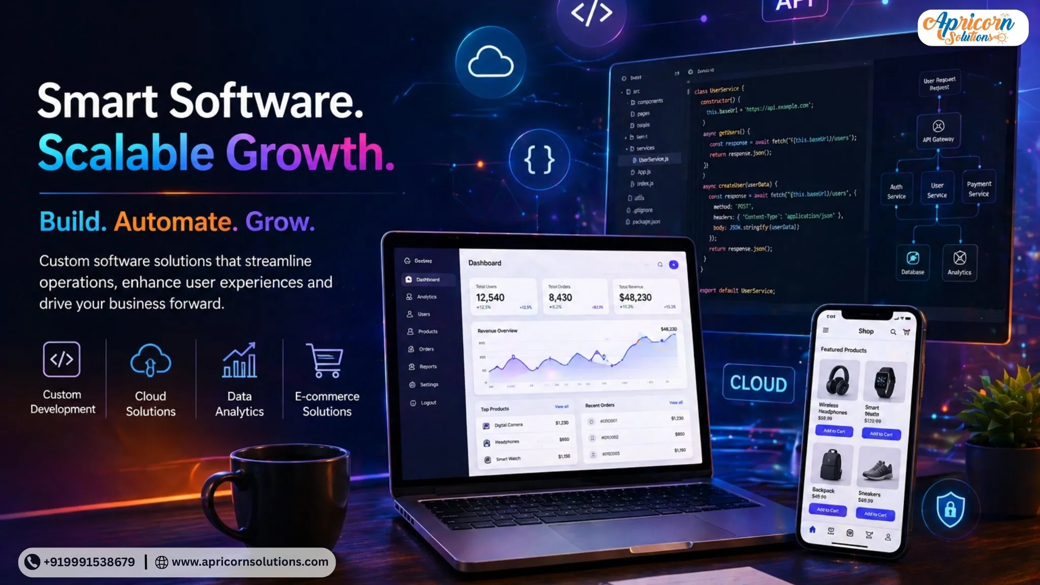 Transform Your Business with Apricorn Solutions – Smart Software That Drives Growth