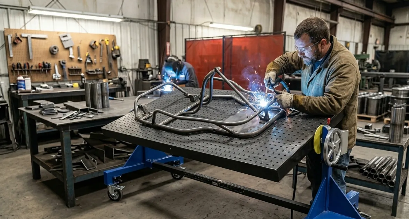 What Is a Rotary Welding Table and Why Every High-Volume Workshop Needs One?