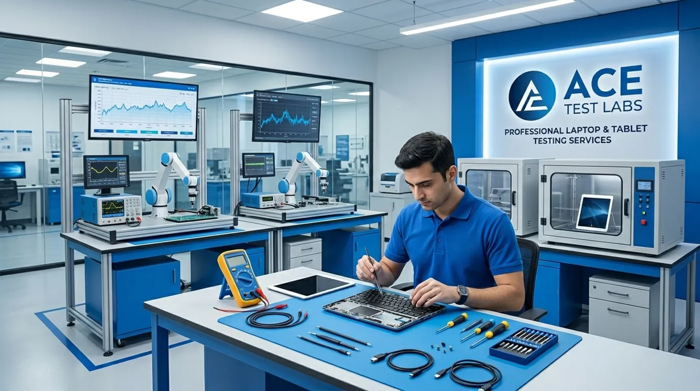 Professional Laptop & Tablet Testing Services for Compliance