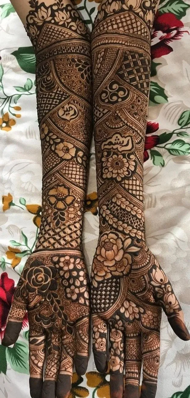 Full Hand Arabic Mehndi
