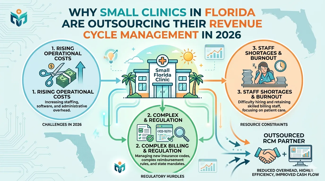 Why Small Clinics in Florida Are Outsourcing Their Revenue Cycle Management in 2026