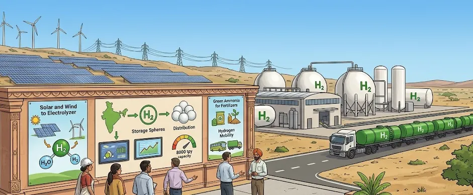 What I Notice While Visiting India’s Green Hydrogen Sites