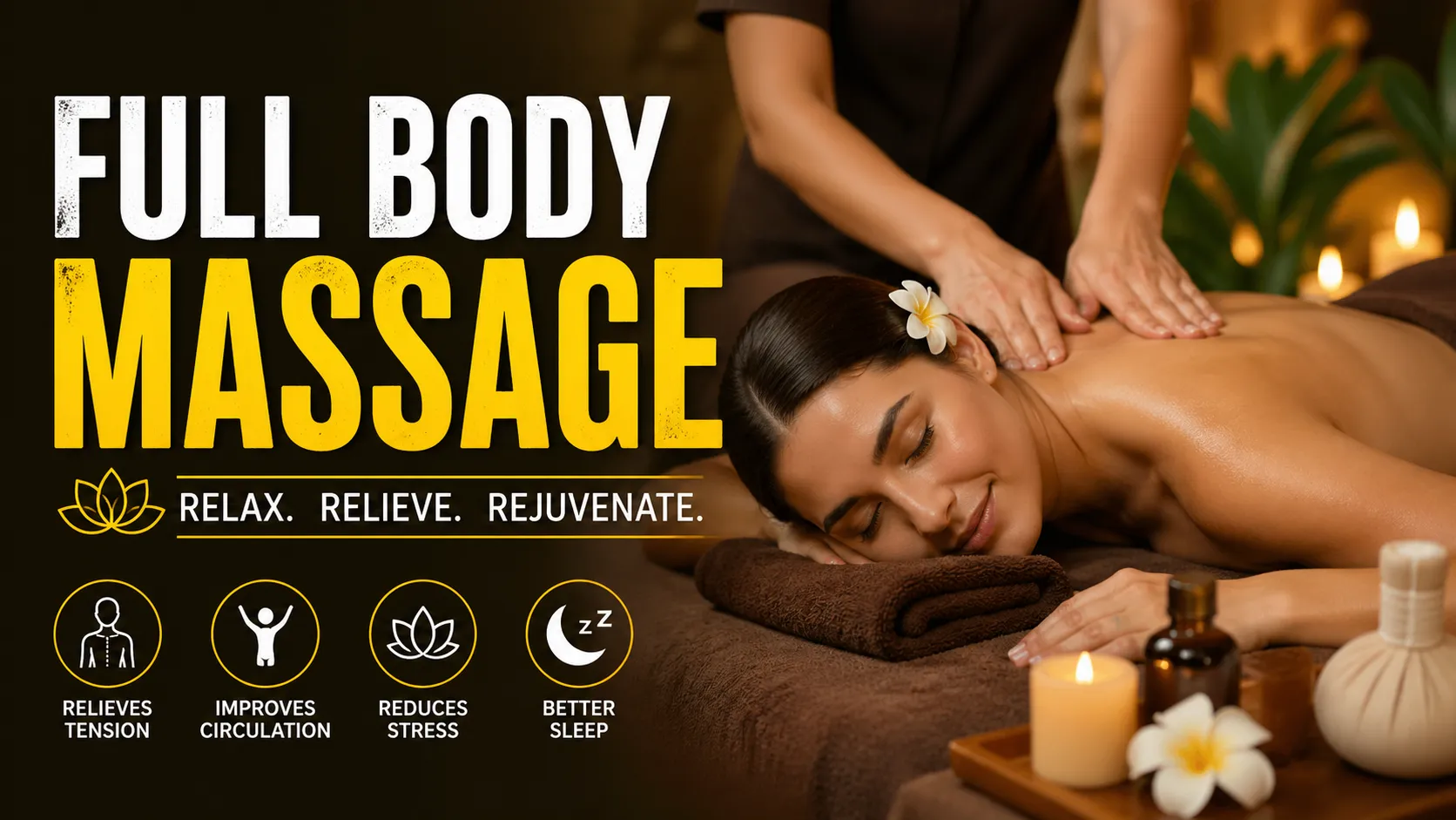 How Full Body Massage Helps Reduce Stress and Tension