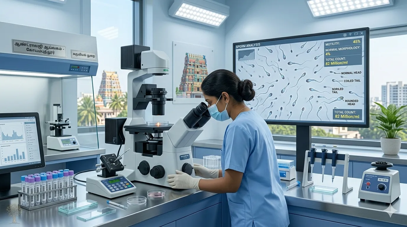 Male Infertility Treatment in Chennai — South Chennai's Complete Andrology Service