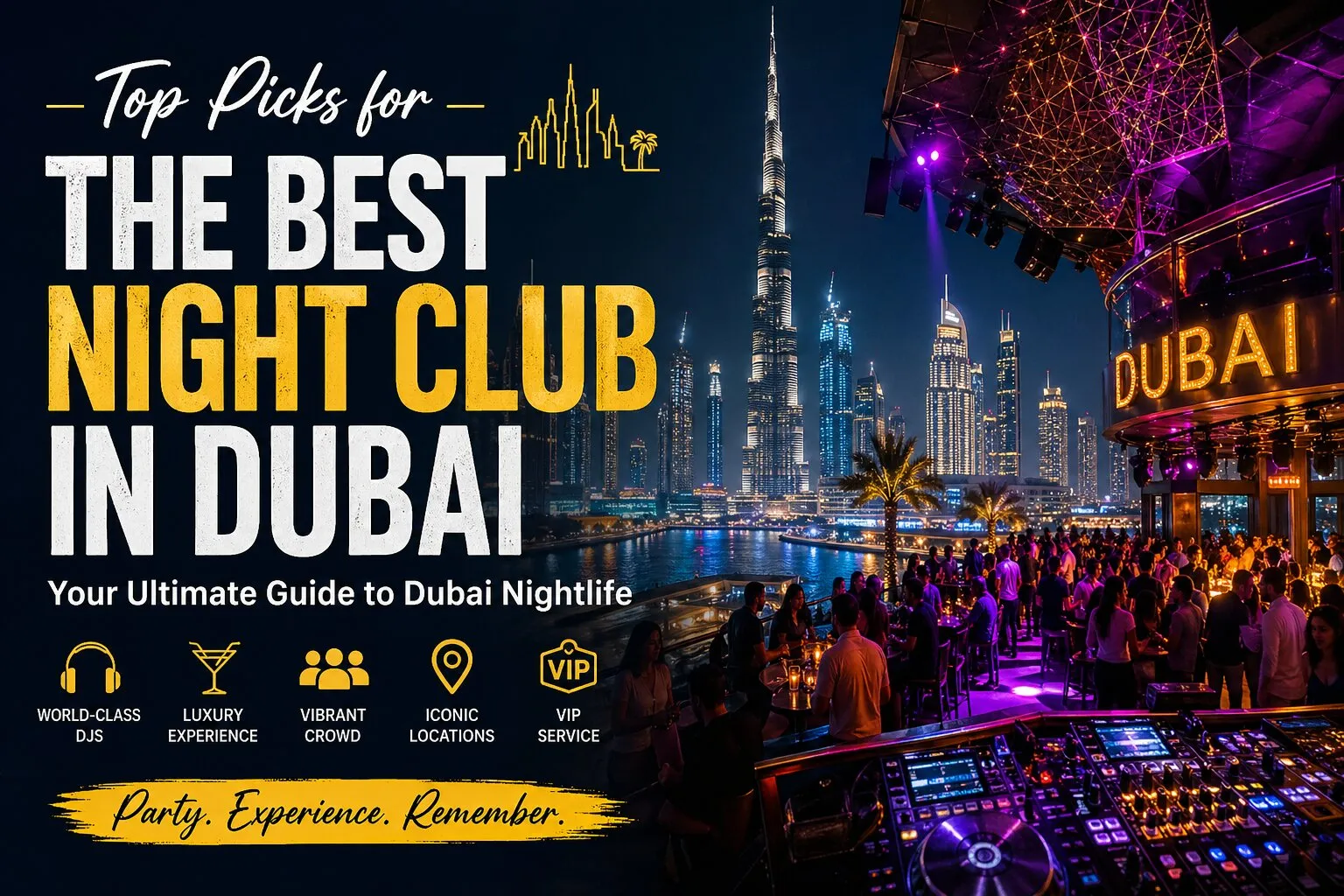 Top Picks for the Best Night Club in Dubai | Yotripz