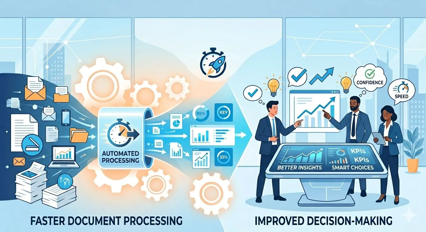 How Faster Document Processing Improves Decision-Making