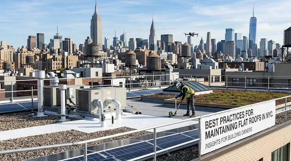 Best Practices for Maintaining Flat Roofs in NYC