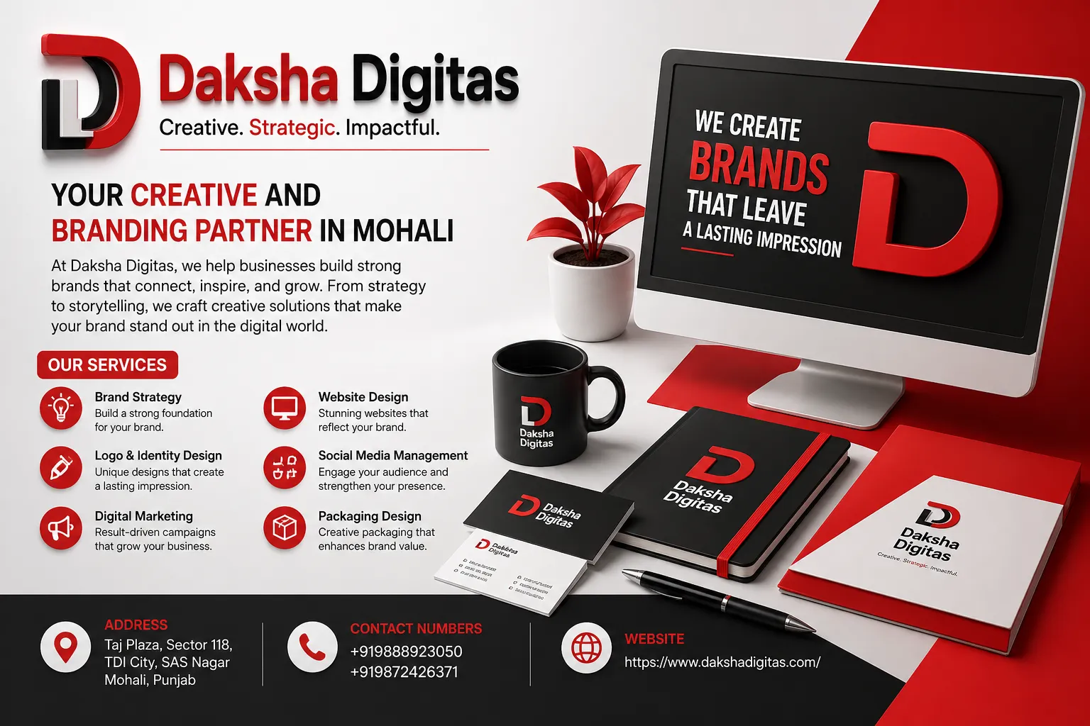 Creative and Branding Partner in Mohali for Modern Businesses
