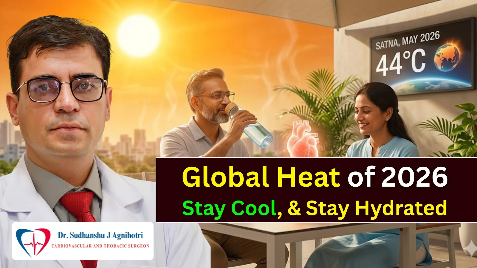 Global Heat of 2026: Stay Cool, Hydrated & Heart-Healthy