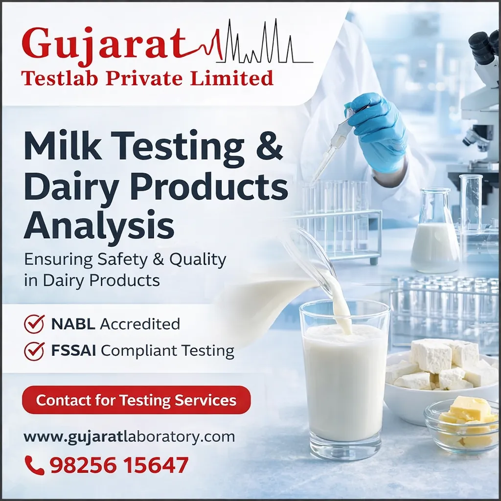 Milk Testing & Dairy Products Analysis Services: Ensuring Safety, Quality, and Compliance
