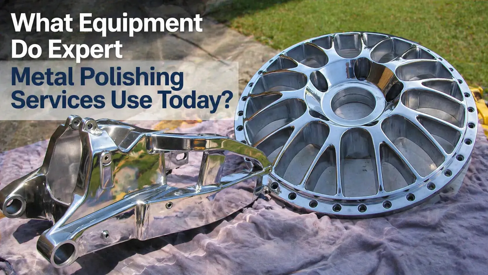 What equipment do expert metal polishing services use today?