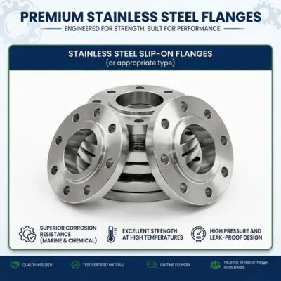 Superior Corrosion Resistance and Long Service Life with Stainless Steel Flanges for Industrial Applications
