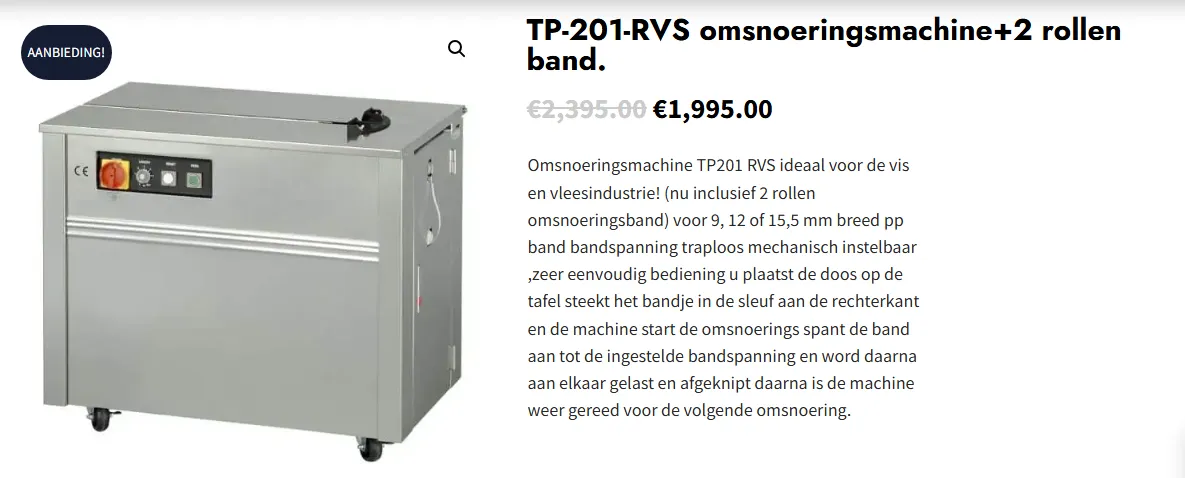 Omsnoeringsband PP: toepassingen en voordelen