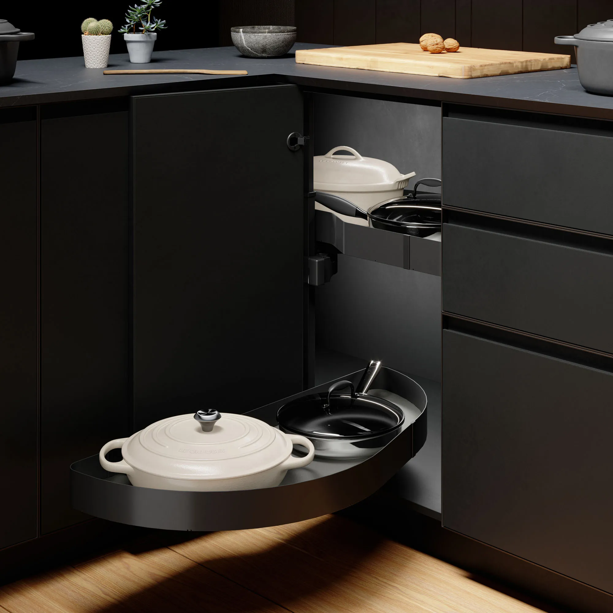 Why Are Corner Storage Solutions Important in Small Kitchens?