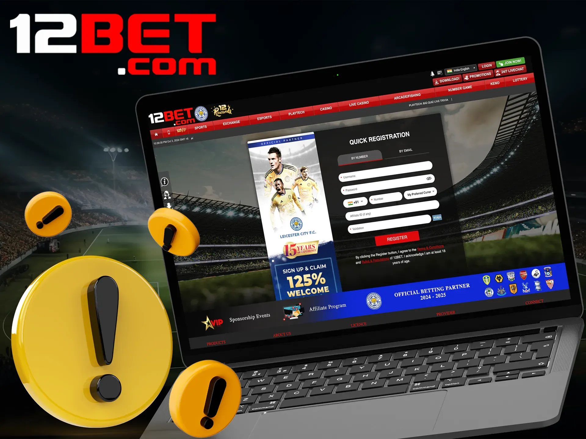 12BET India Registration: a Complete Step-by-Step Guide