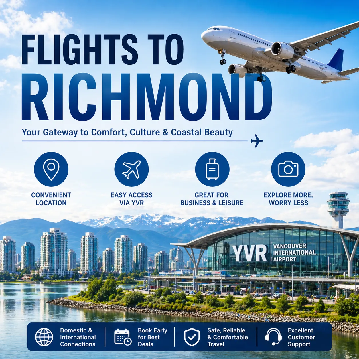 Flights to Richmond: Your Complete Travel Guide