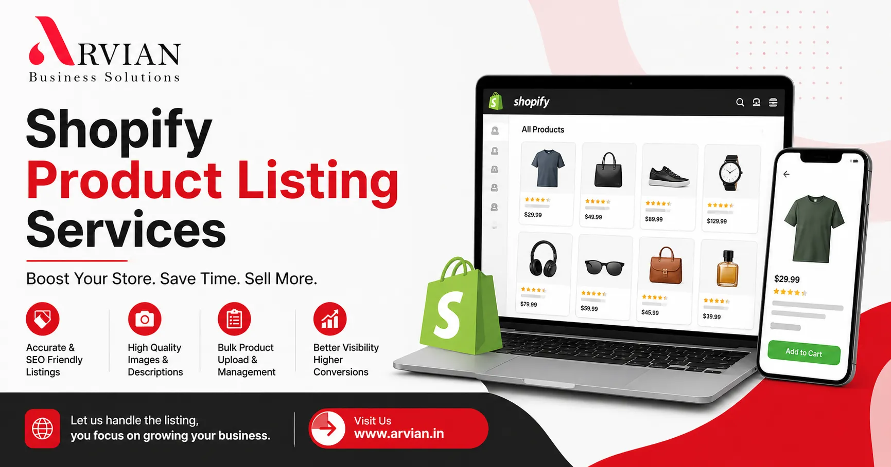 How Shopify Product Listing Services Improve Product Visibility and Sales