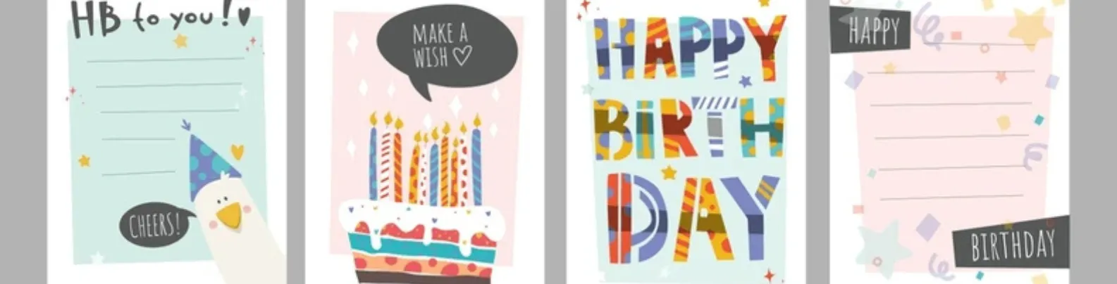 What to Say in a Birthday eCard? 50+ Creative Message Ideas