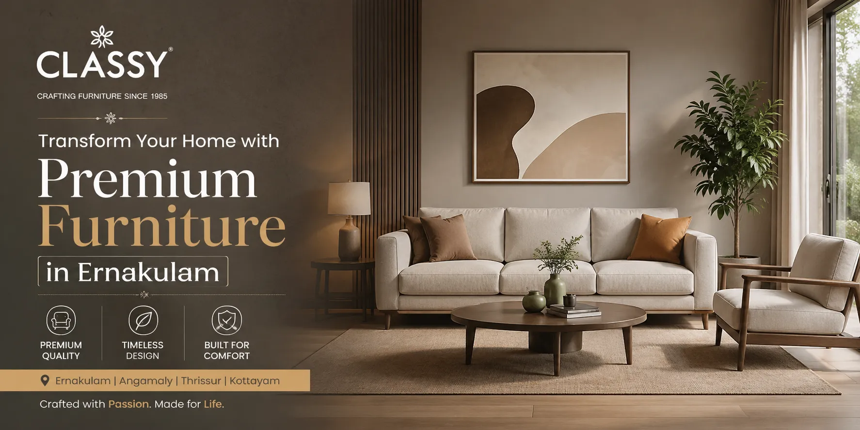 Transform Your Home with Premium Furniture in Ernakulam – Classy Furniture