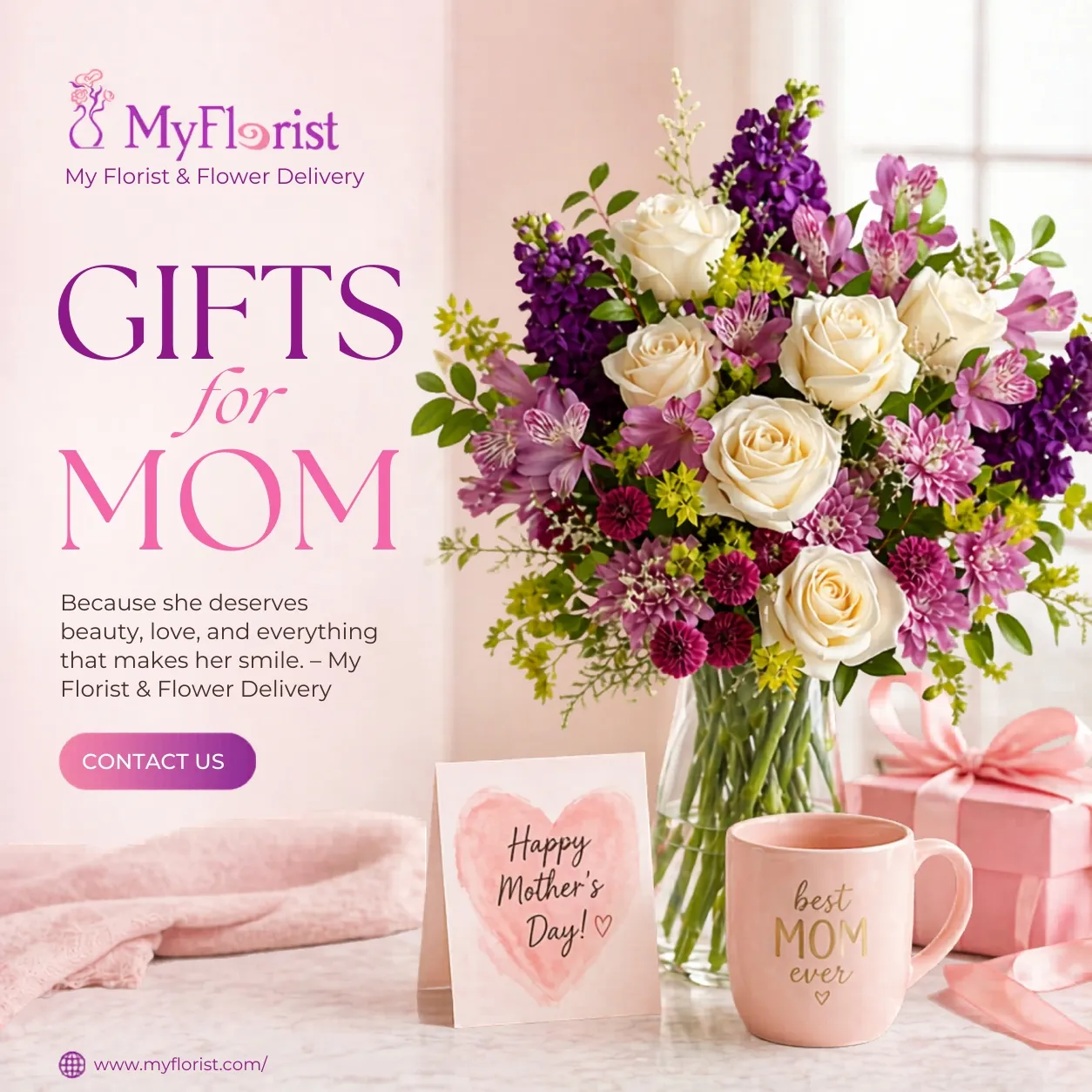 Same-Day Flower Delivery Ideas to Surprise Her Instantly on Mother’s Day