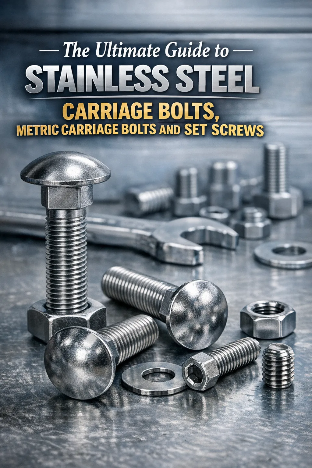 The Ultimate Guide to Stainless Steel Carriage Bolts, Metric Carriage Bolts and Set Screws