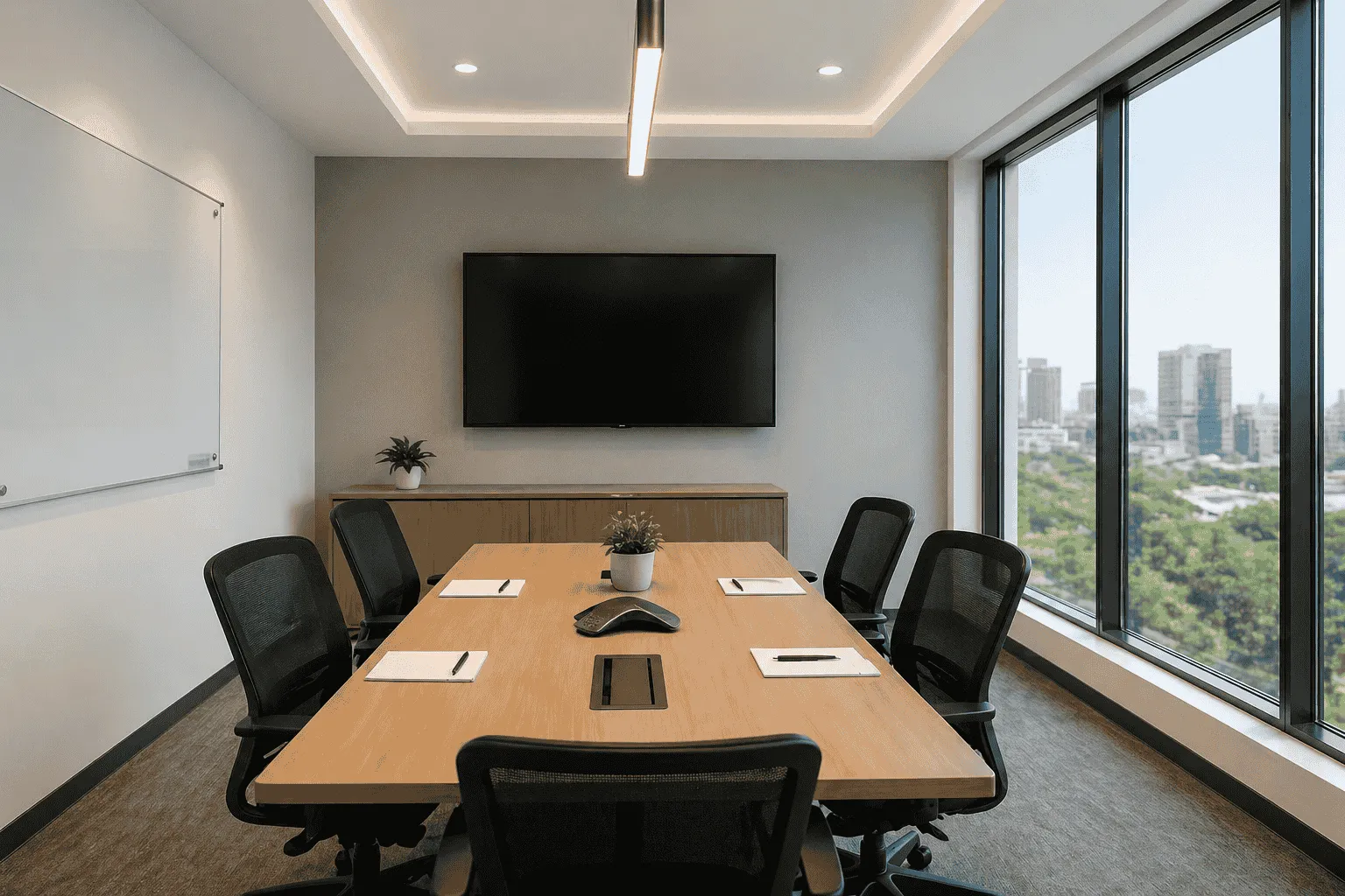 When to Choose Meeting Room Rental in Ahmedabad Over a Full Office Space