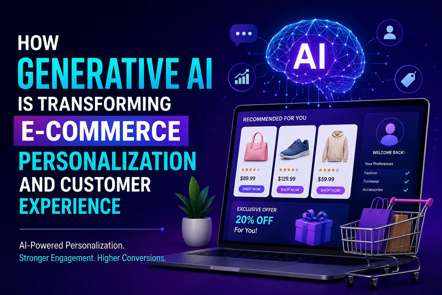How Generative AI Is Transforming E-commerce Personalization and Customer  Experience
